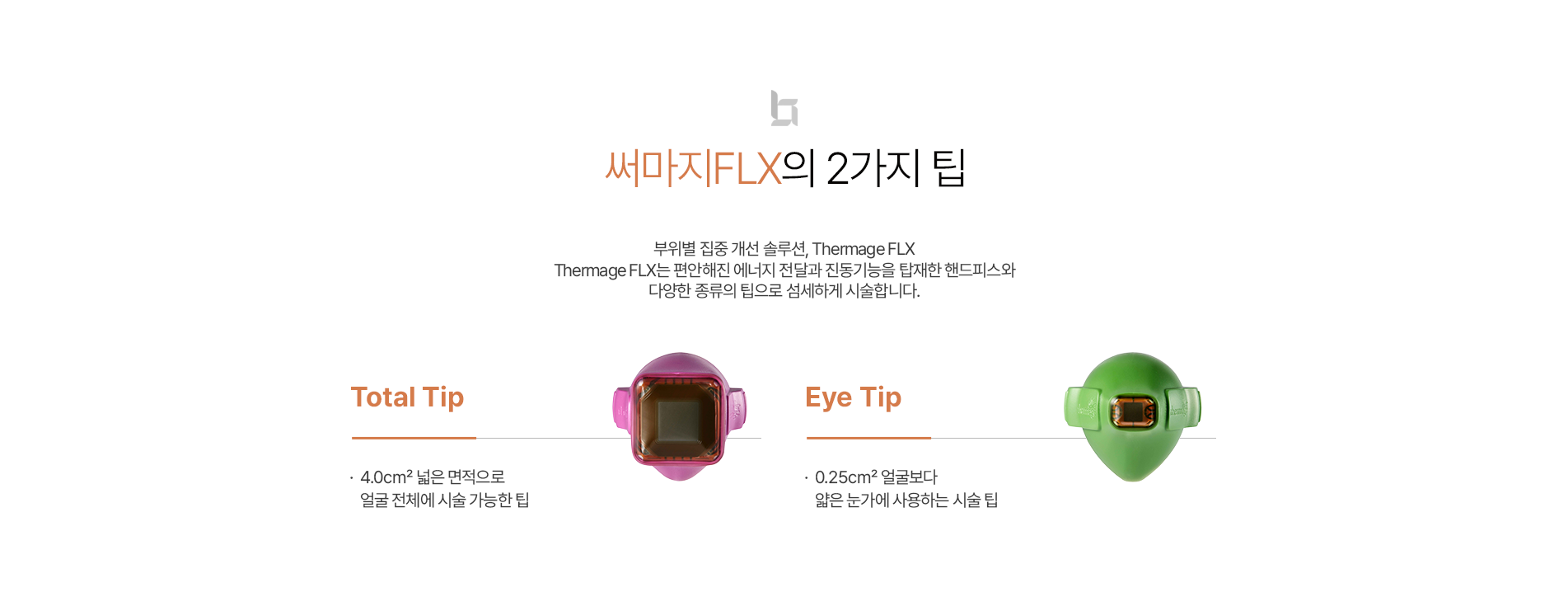 써마지 팁 종류